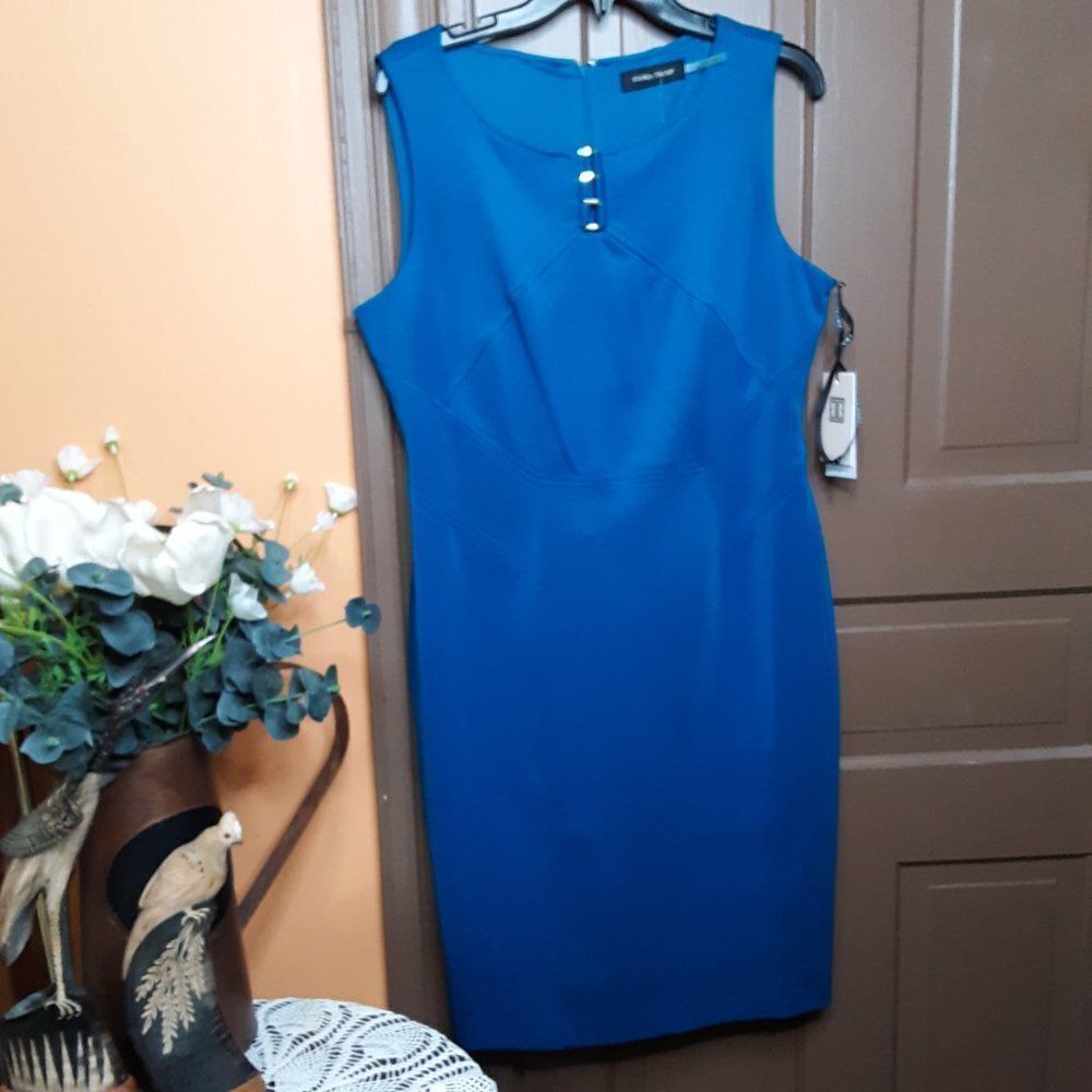 Ivanka Trump Women's size 14  Blue Dress